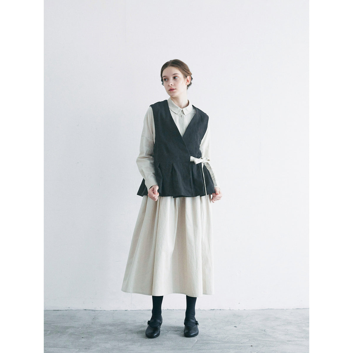MAGALI リネンウール・カシュクールジレ – SAKURA CAFE MAGALI リネンウール・カシュクールジレ – SAKURA CAFE